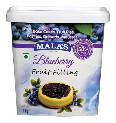 Mala's Filling 1Kg (Blue Berry)
