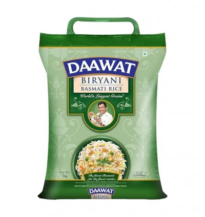 Daawat Biryani Basmati Rice, 5 Kg